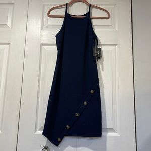 Casual navy dress